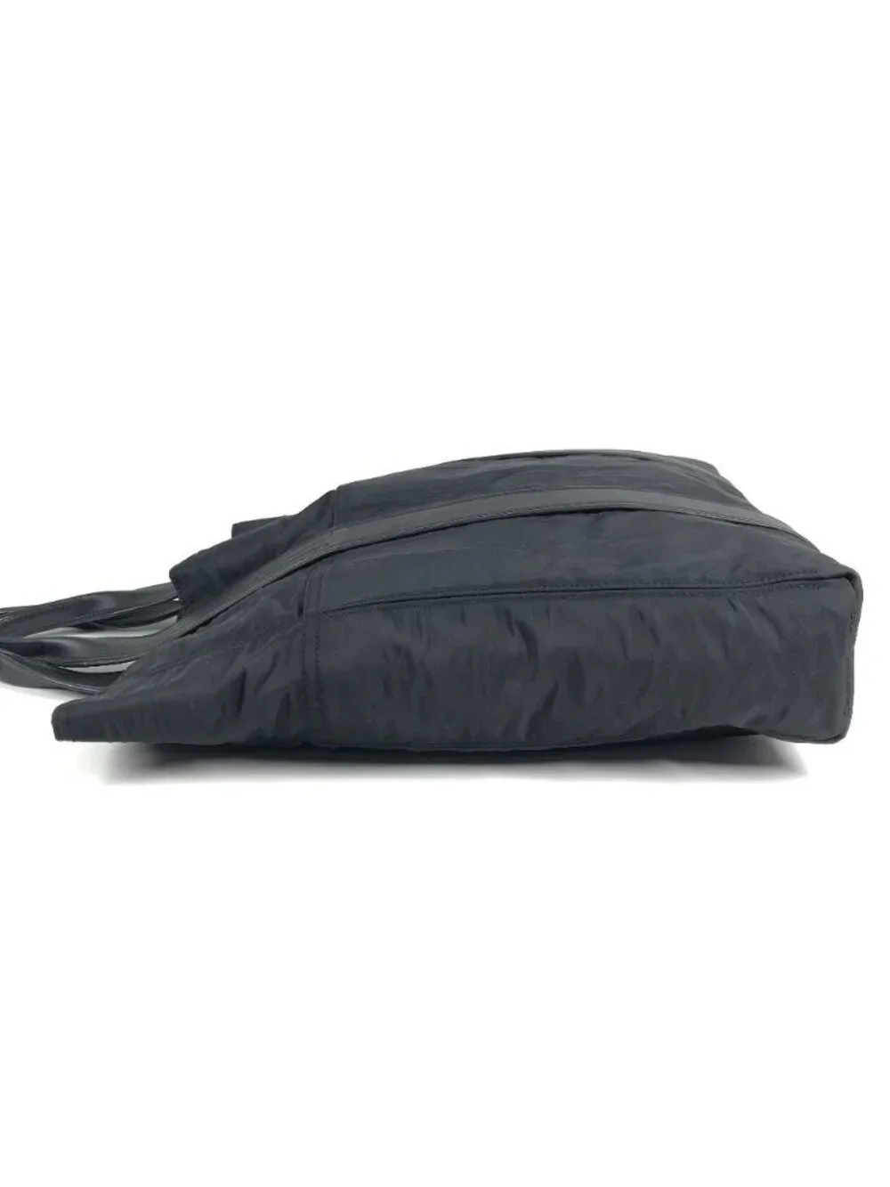 Hermes Tote Acapulco Cabas MM Nylon Black